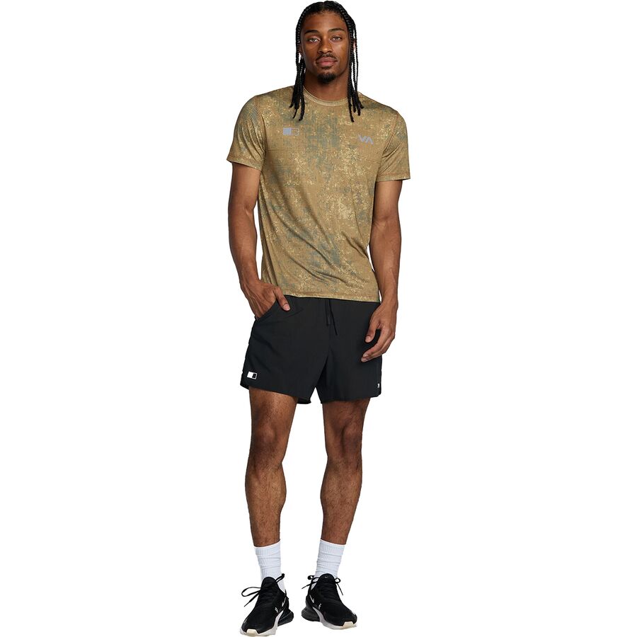 RVCA Vent Lite Short-Sleeve Shirt - Men's Wood