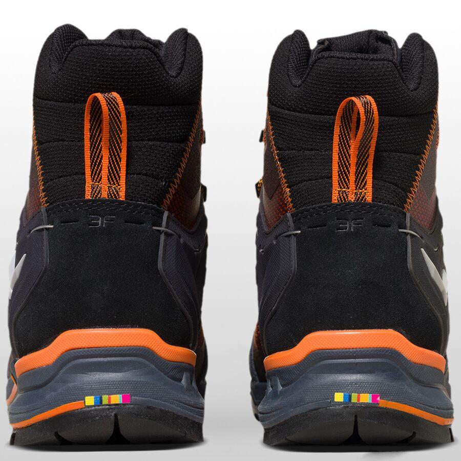 Salewa Mountain Trainer Lite Mid GTX Hiking Boot - Men's Black Out/Carrot