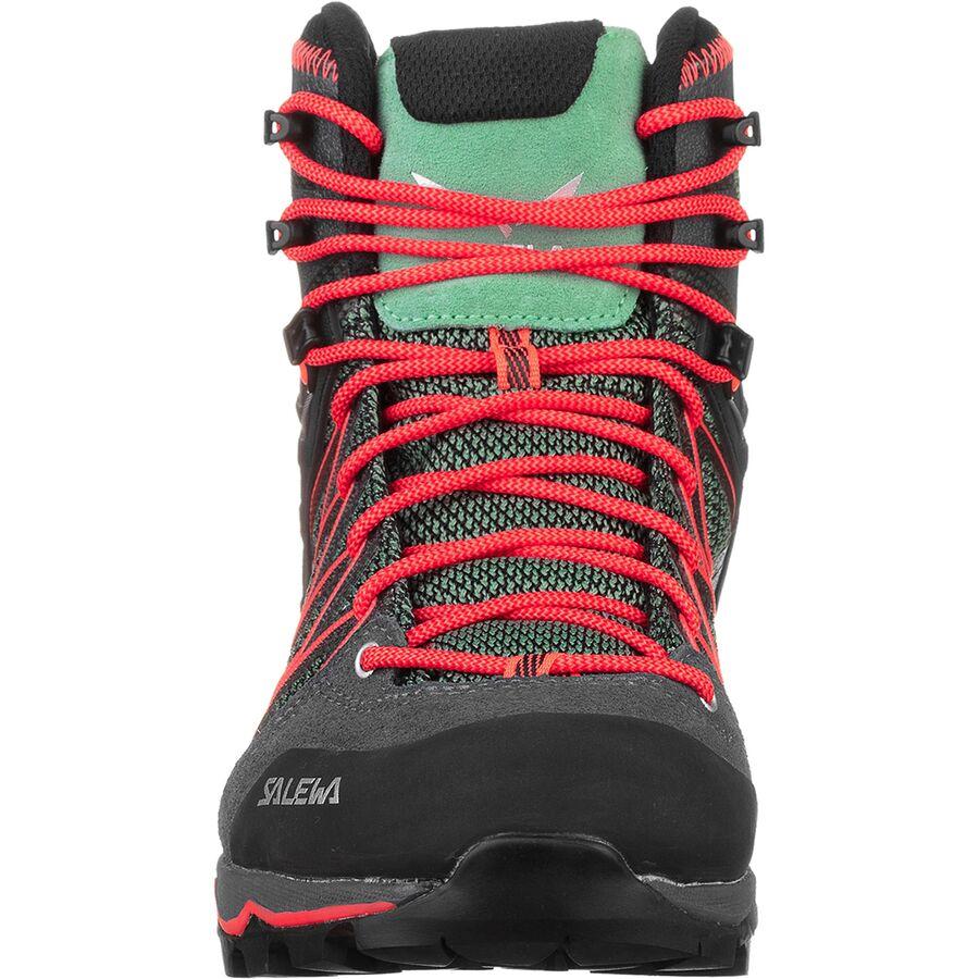 Salewa Mountain Trainer Lite Mid GTX Hiking Boot - Women's Feld Green/Fluo Coral