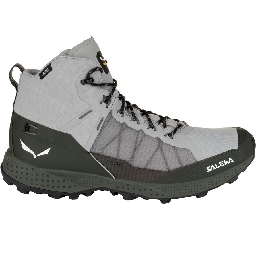 Salewa Pedroc Pro Mid PTX Hiking Boot - Men's Alloy/Dark Olive