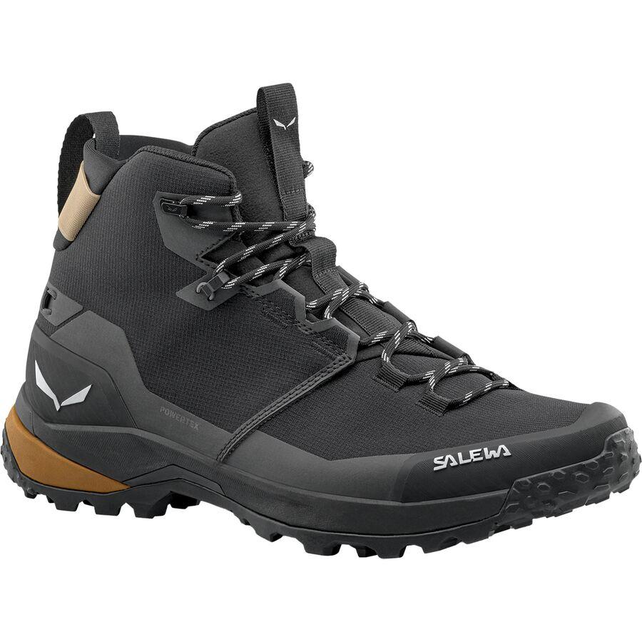 Salewa Puez 2 Mid PTX Boot - Men's Black/Black