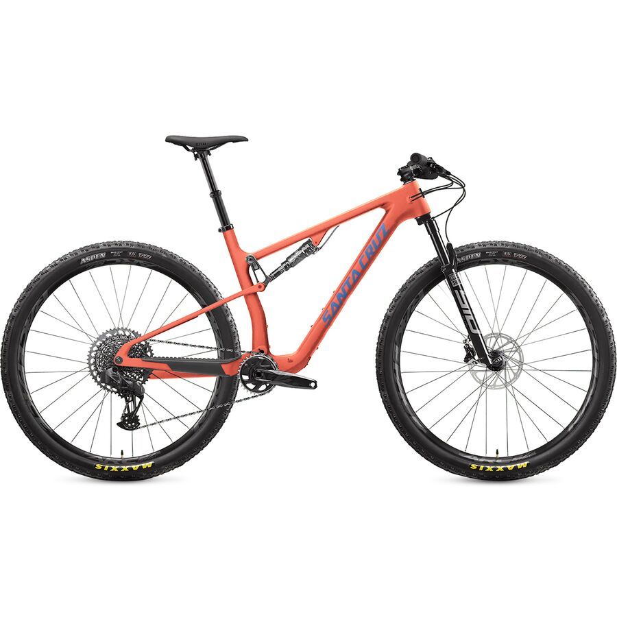 Santa Cruz Bicycles Blur Carbon C GX Eagle AXS Mountain Bike Salmon