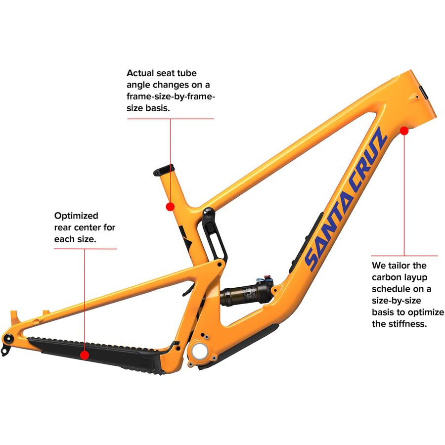 Santa Cruz Bicycles Tallboy CC Mountain Bike Frame Gloss Melon