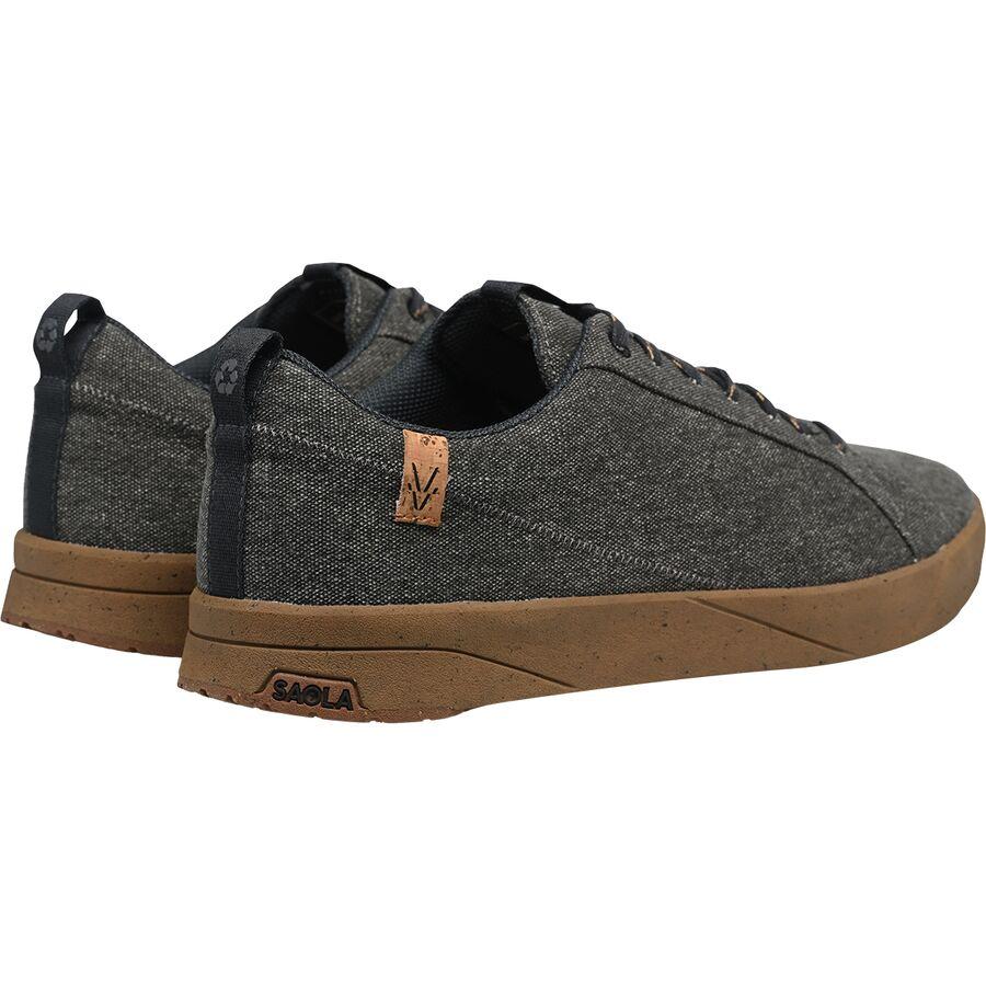Saola Cannon Canvas 2.0 Shoe - Men's Dark Grey