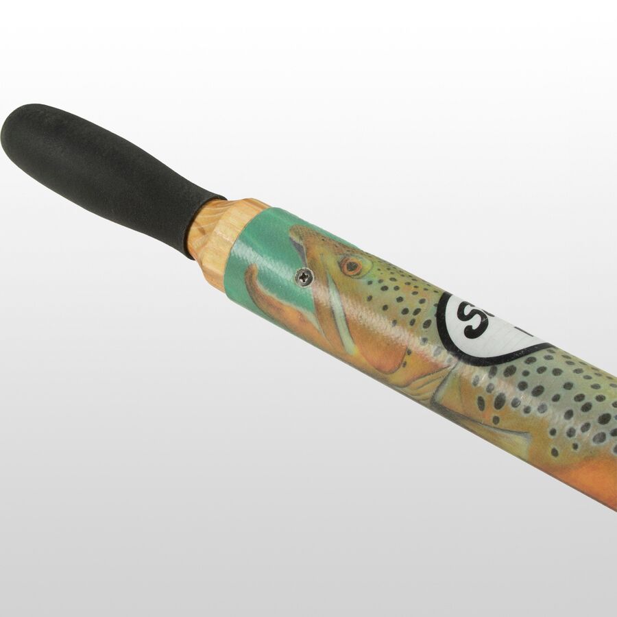 Sawyer Oars Sawyer MXS Shaft + Black Rope & Rubber Stopper Brown Trout