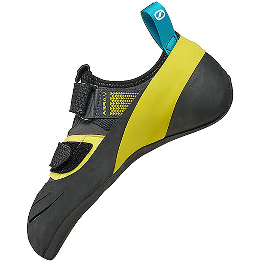 Scarpa Arpia V Climbing Shoe Shark/Yellow