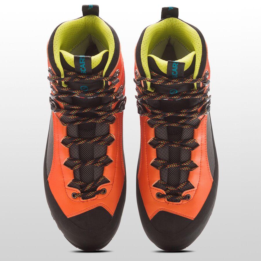 Scarpa Charmoz Mountaineering Boot - Men's Shark/Orange