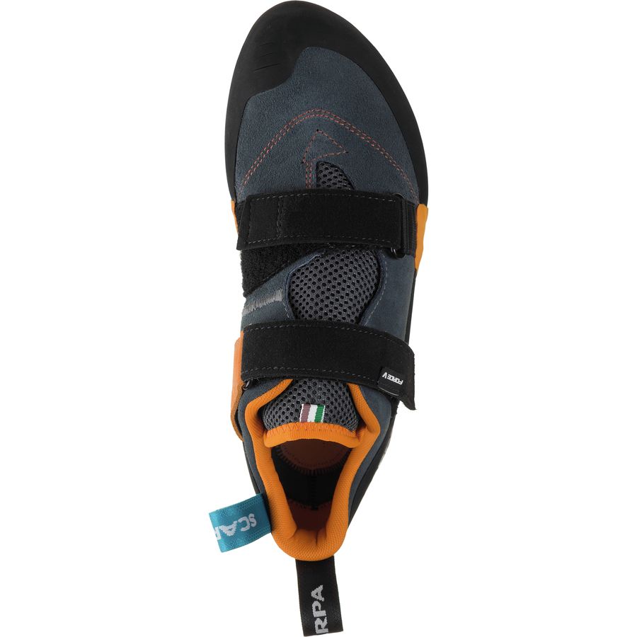 Scarpa Force V Climbing Shoe Mangrove/Papaya