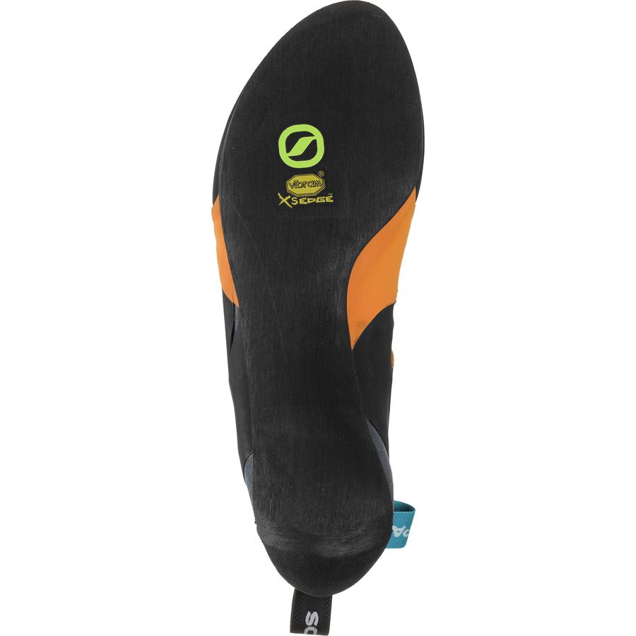 Scarpa Force V Climbing Shoe Mangrove/Papaya