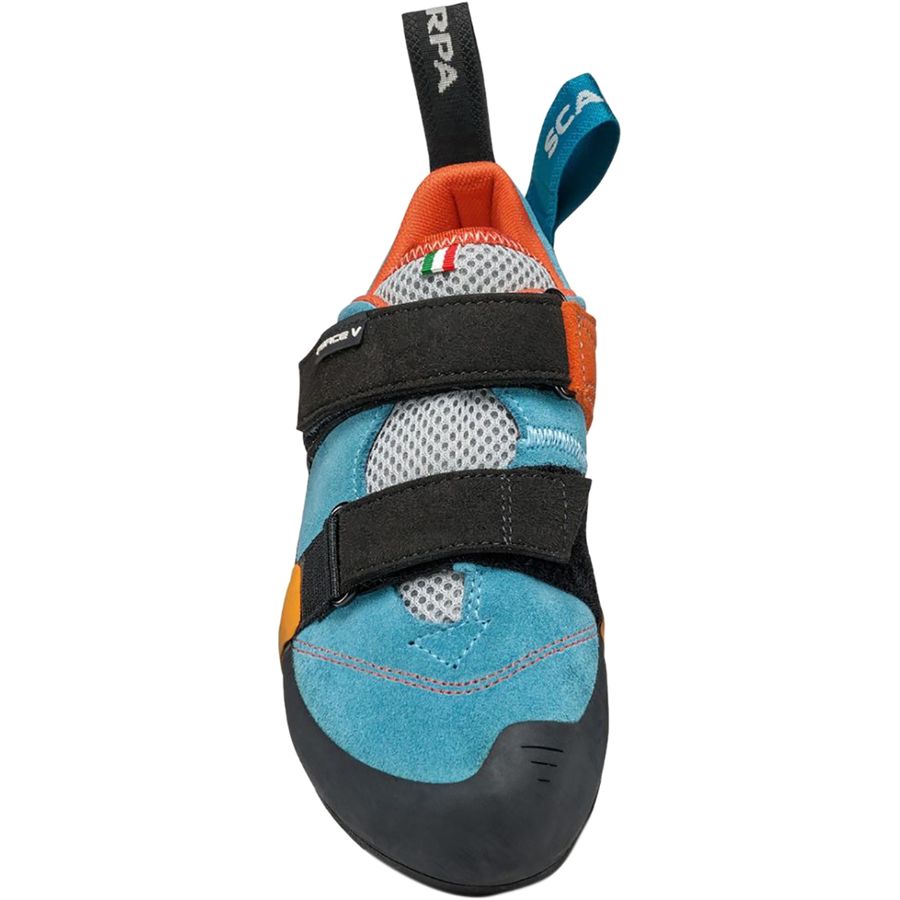 Scarpa Force V Climbing Shoe - Women's Ice Fall/Mandarin Red