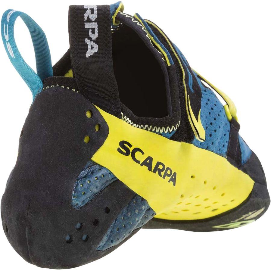 Scarpa Furia Air Climbing Shoe Baltic Blue/Yellow