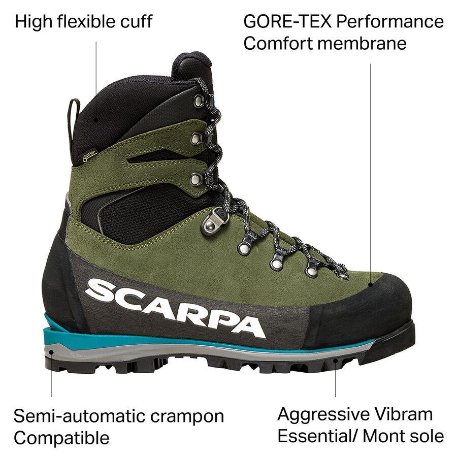 Scarpa Grand Dru GTX Mountaineering Boot - Men's Forest