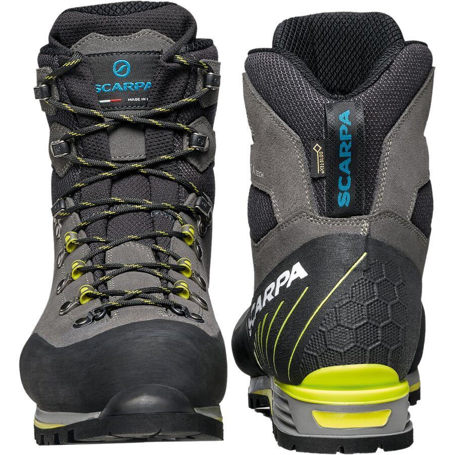 Scarpa Manta Tech GTX Mountaineering Boot - Men's Shark/Lime
