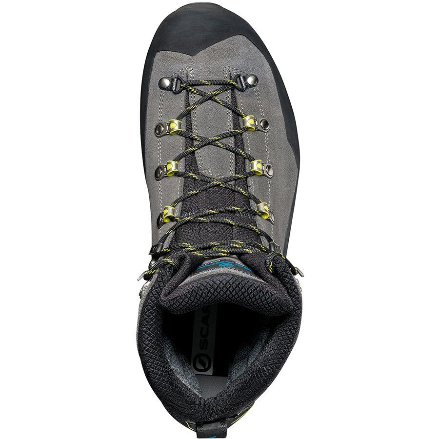 Scarpa Manta Tech GTX Mountaineering Boot - Men's Shark/Lime
