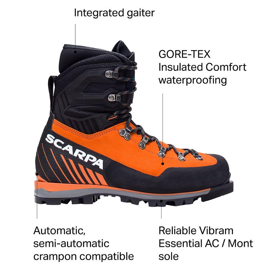 Scarpa Mont Blanc Pro GTX Mountaineering Boot - Men's Tonic