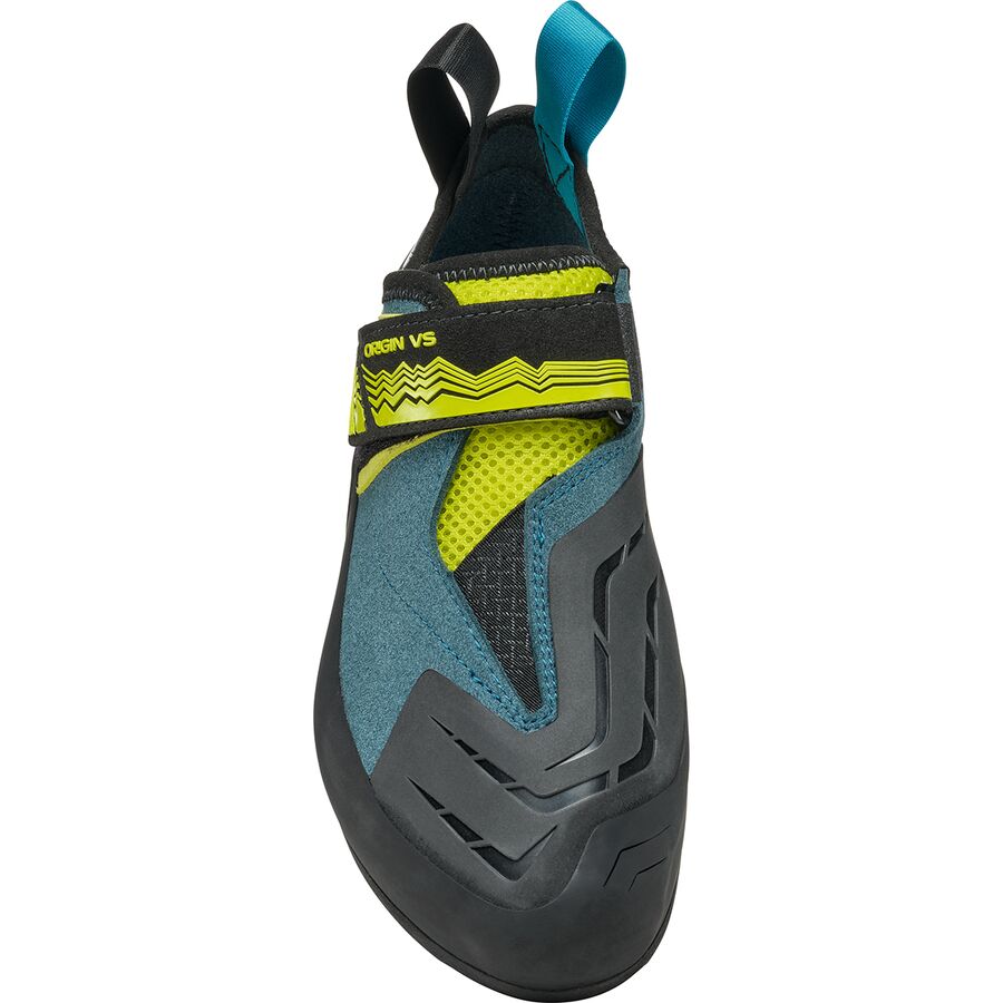 Scarpa Origin VS Climbing Shoe - Men's Petrol/Lime