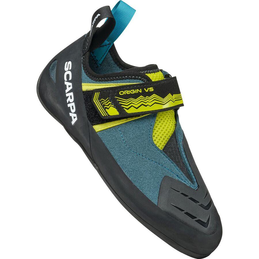 Scarpa Origin VS Climbing Shoe - Men's Petrol/Lime