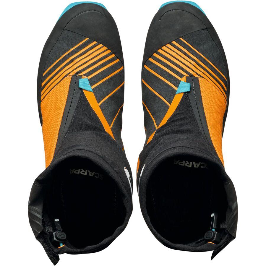 Scarpa Phantom Tech HD Mountaineering Boot Black/Bright Orange