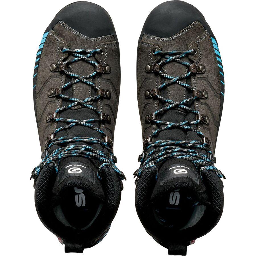 Scarpa Ribelle HD Mountaineering Boot - Men's Carbon/Azure