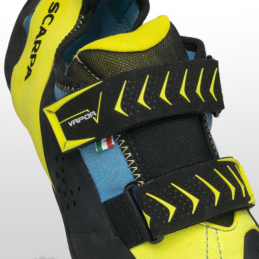 Scarpa Vapor V Climbing Shoe Ocean/Yellow
