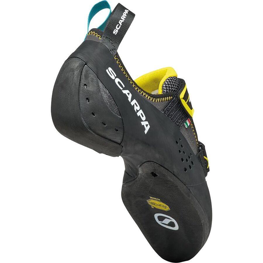Scarpa Vapor V Climbing Shoe Smoke/Yellow