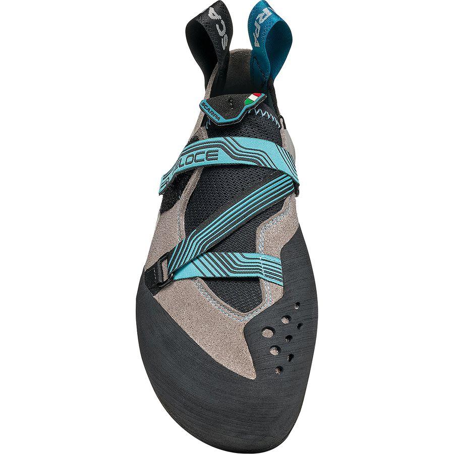 Scarpa Veloce Climbing Shoe - Women's Light Grey/Maldive
