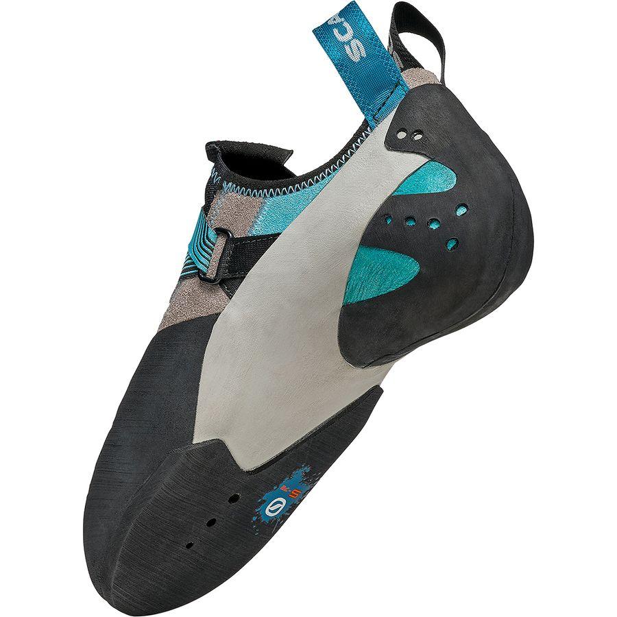 Scarpa Veloce Climbing Shoe - Women's Light Grey/Maldive