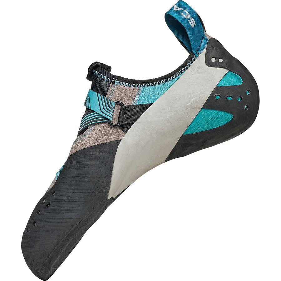 Scarpa Veloce Climbing Shoe - Women's Light Grey/Maldive
