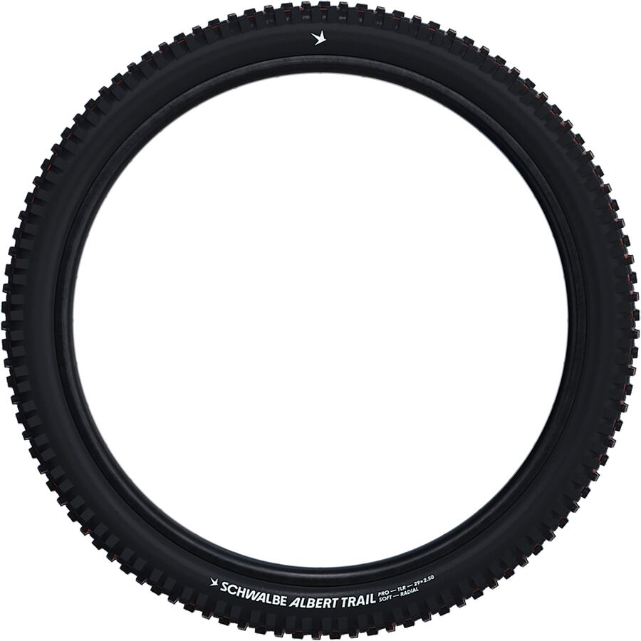 Schwalbe Albert Evolution Tubeless Radial Tire - 29in Black Gravity Pro Addix Soft Radial E-50