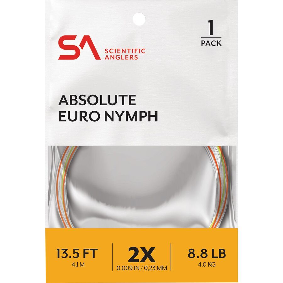 Scientific Anglers Absolute Euro Nymph White/Orange/Green