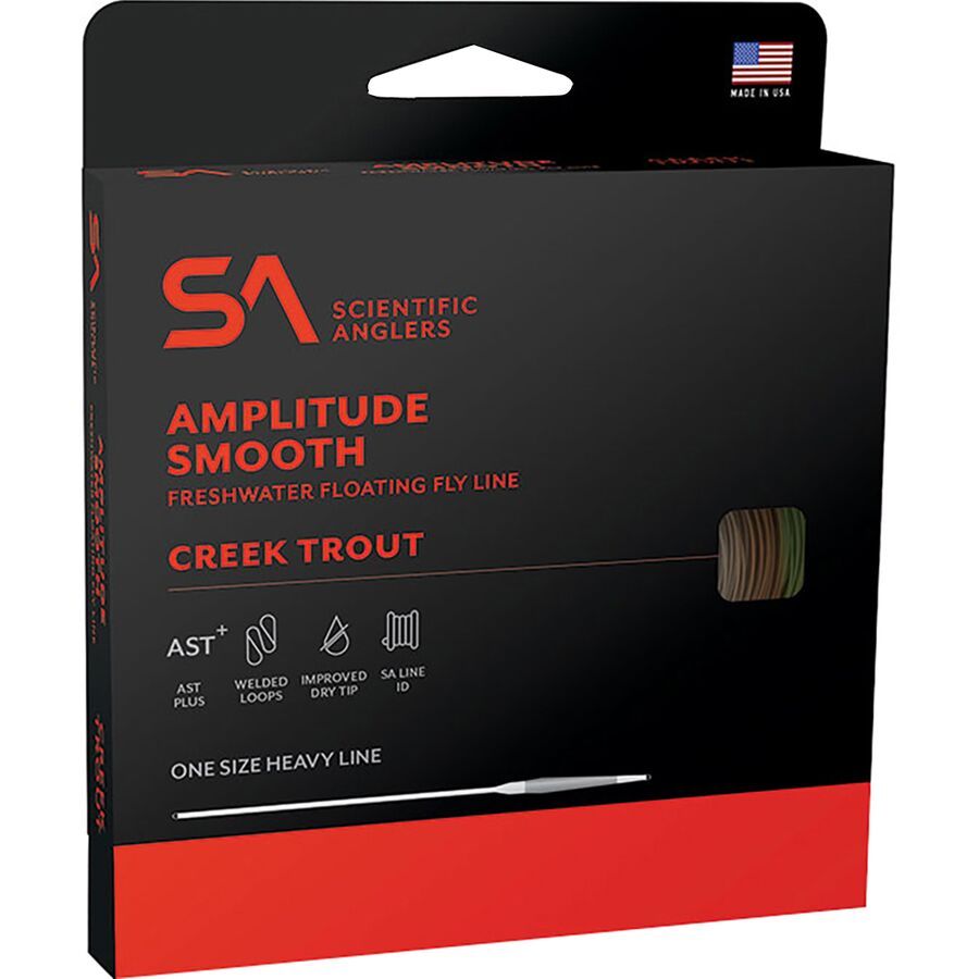 Scientific Anglers Amplitude Smooth Creek Trout Moss/Leather/Willow