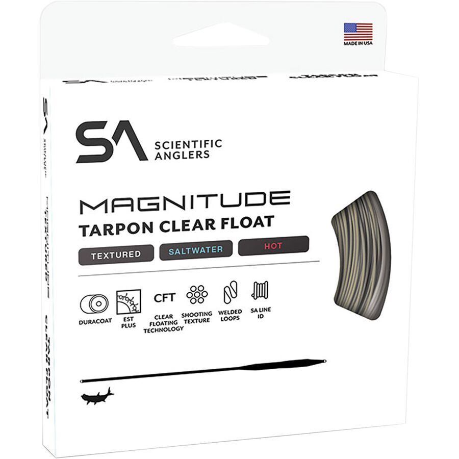 Scientific Anglers Magnitude Textured Tarpon Full Clear Float Line Clear