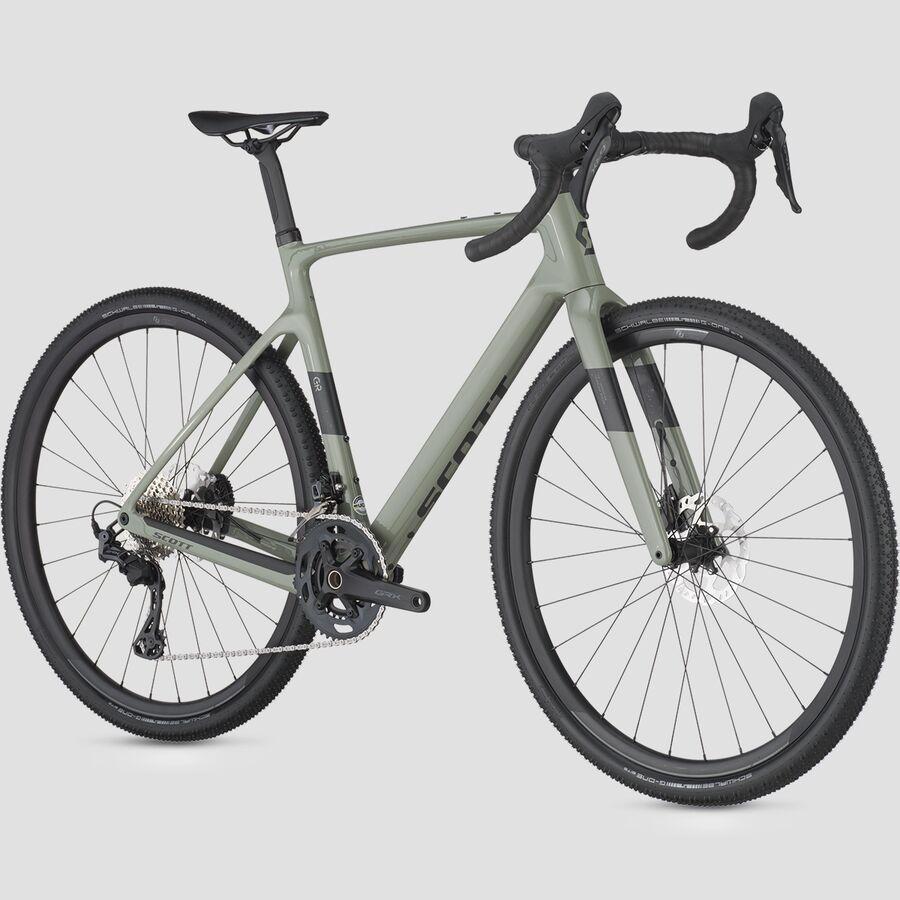 Scott Addict Gravel 50 Gravel Bike Undergrowth Green