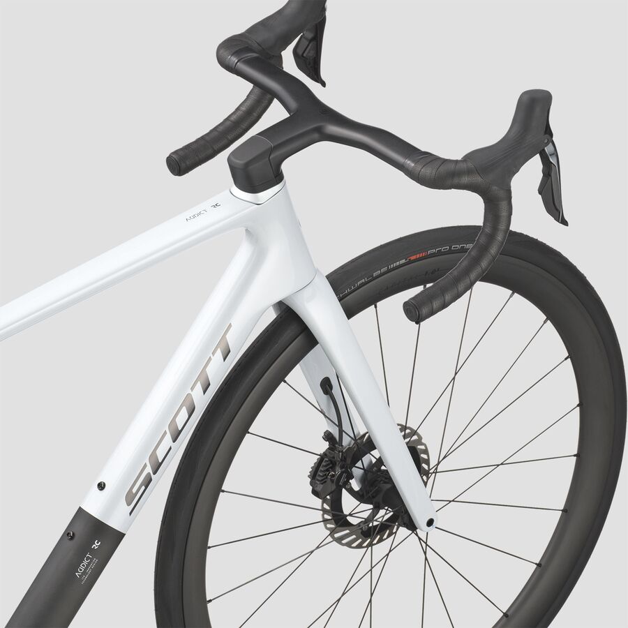 Scott Addict RC Pro Road Bike Cumulus White/Carbon Black