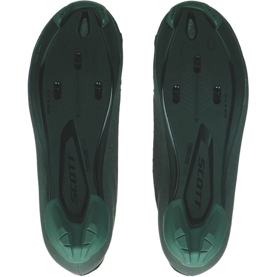 Scott Road Comp BOA Cycling Shoe - Women's Dark Grey/Light Green