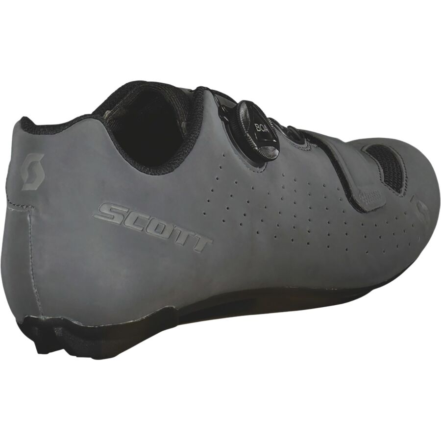 Scott Road Comp BOA Reflective Cycling Shoe - Men's Grey Reflective/Black