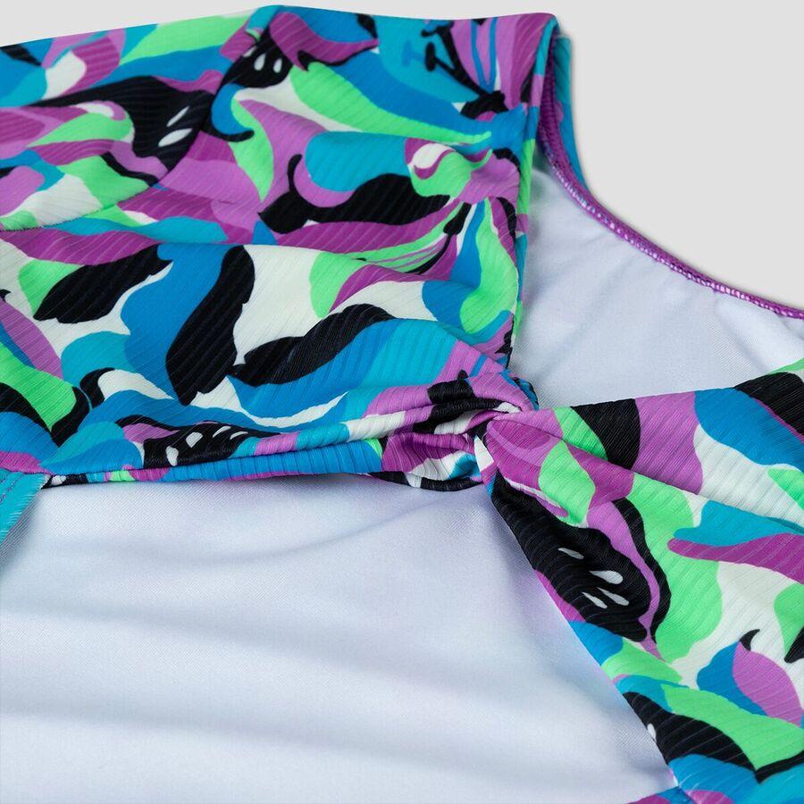 Seafolly Twist Back Paddle One-Piece Swim Suit - Girls' Carnivale