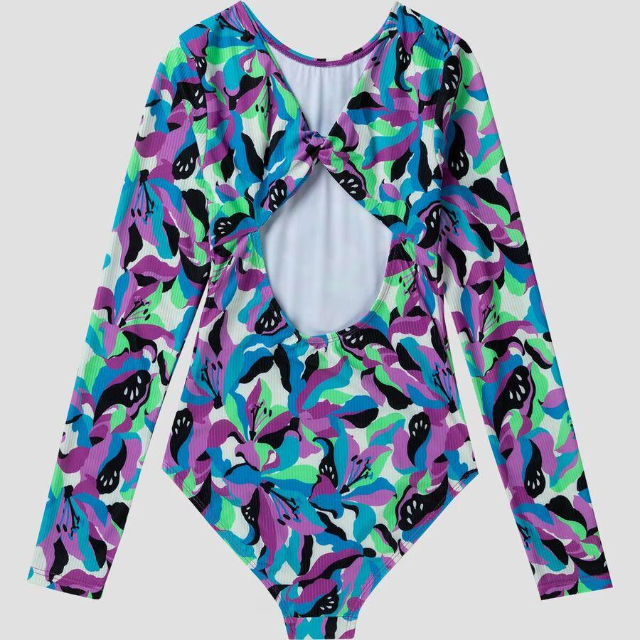 Seafolly Twist Back Paddle One-Piece Swim Suit - Girls' Carnivale