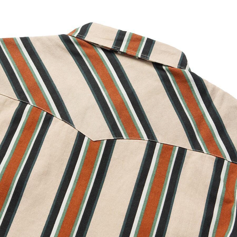Seager Co. Amarillo Short-Sleeve Shirt - Men's Stone Stripe