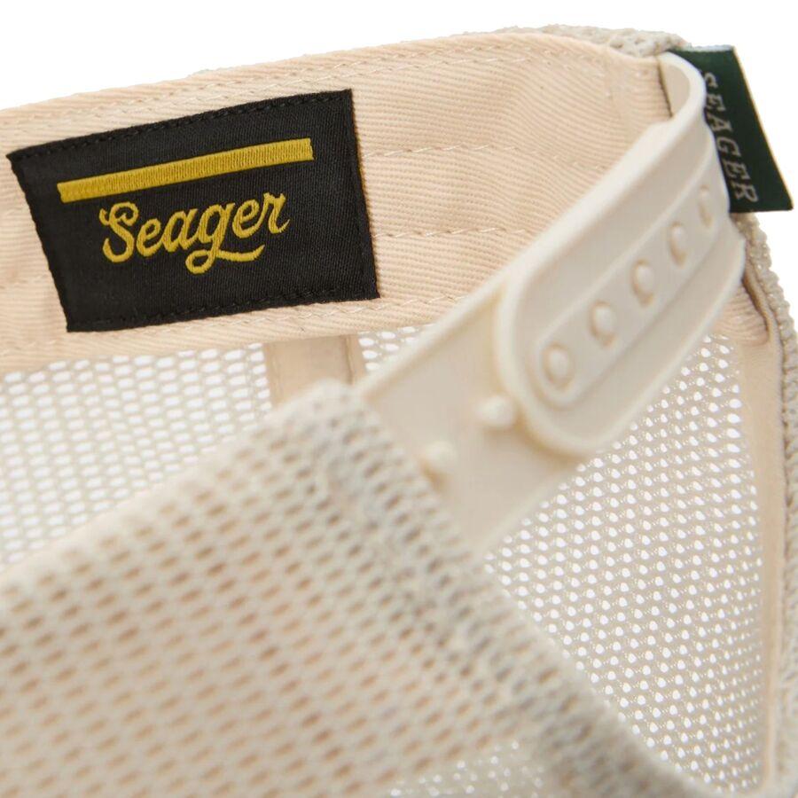 Seager Co. Gone Huntin' Snapback Cream/Green