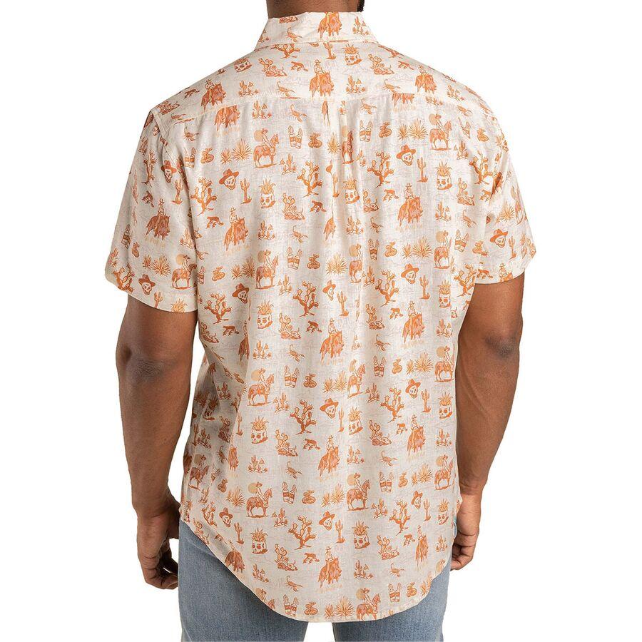 Sendero Provisions Co. City Slicker Button Up Short-Sleeve Shirt - Men's Muertos