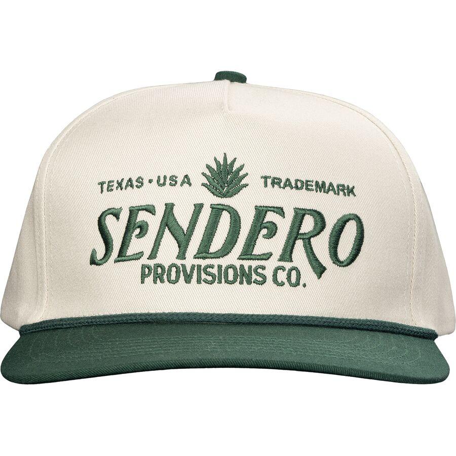 Sendero Provisions Co. Logo Hat Cream/Green