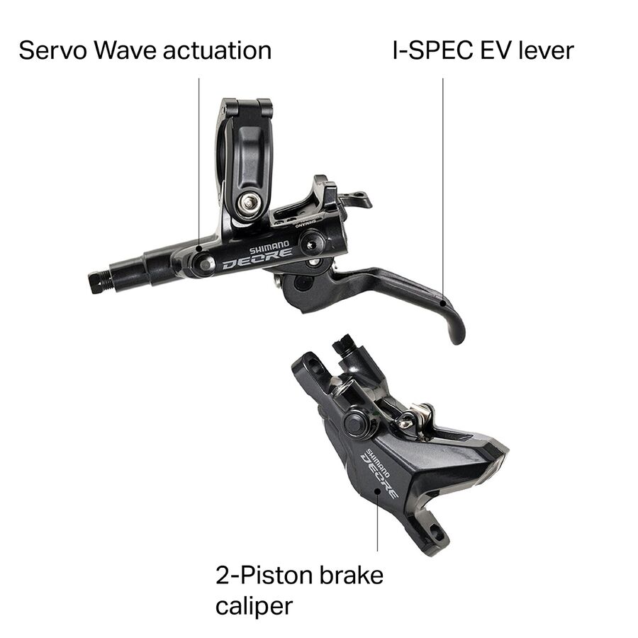 Shimano Deore BR-M6100 Disc Brake Metallic