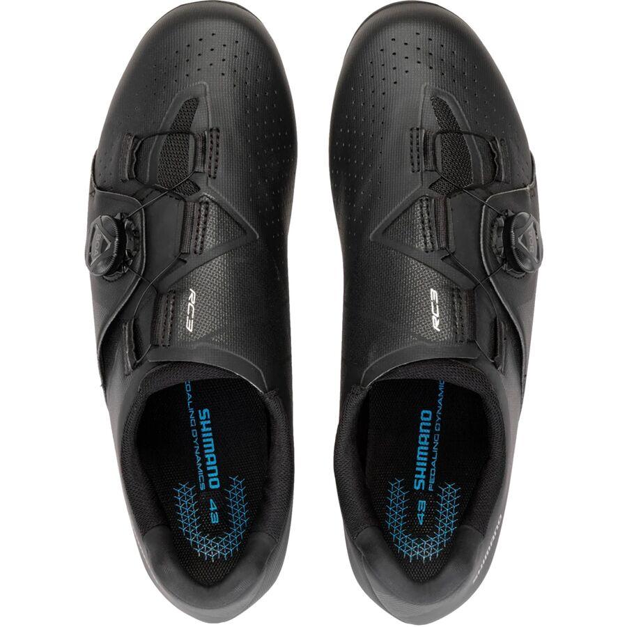 Shimano RC302 Wide Cycling Shoe - Men's Black