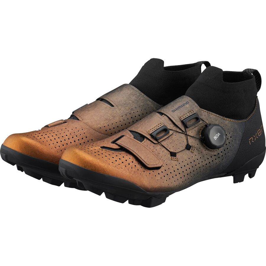 Shimano RX801 Rally Gravel Bike Shoe - Men's Metallic Orange
