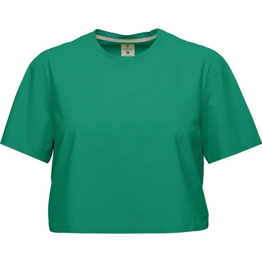 SHREDLY Beyond Tech - Cropped T-Shirt - Women's Jungle