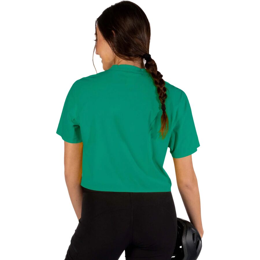 SHREDLY Beyond Tech - Cropped T-Shirt - Women's Jungle