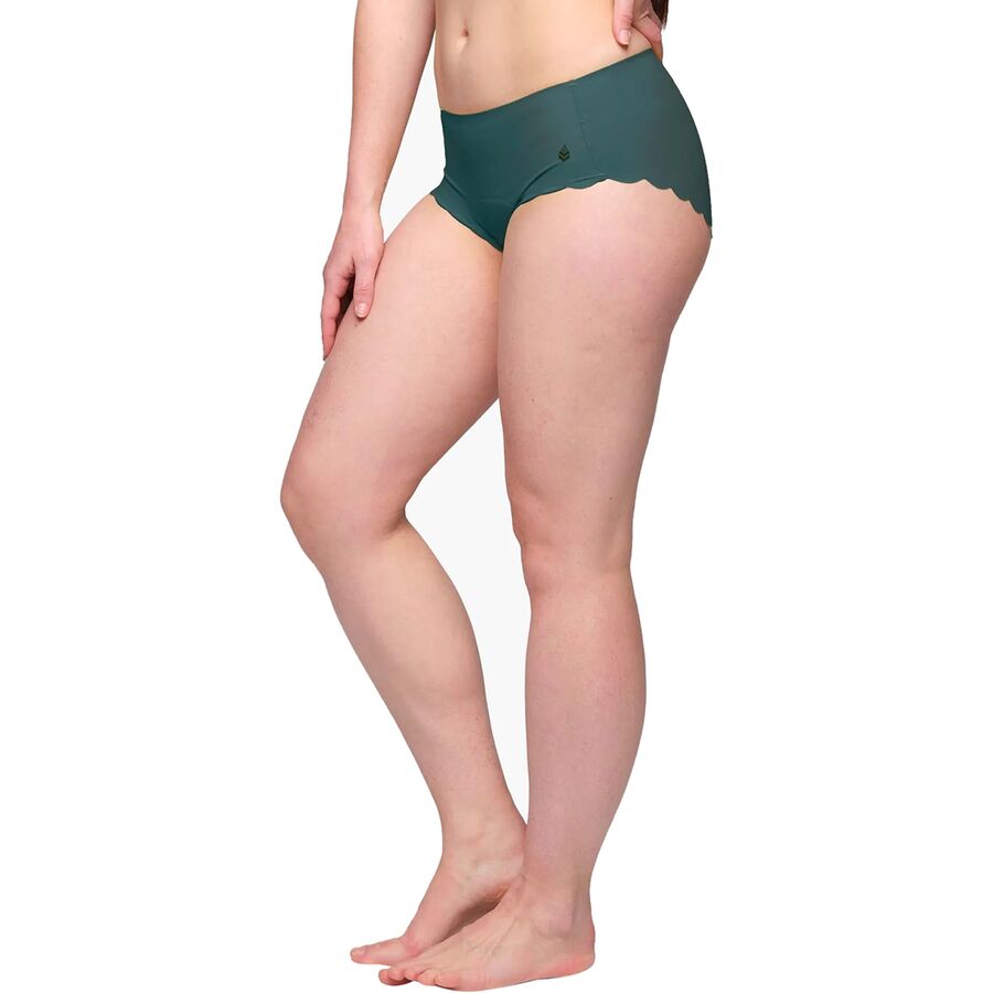 SHREDLY Hipster Cham Liner Short - Women's Deep Sea Green