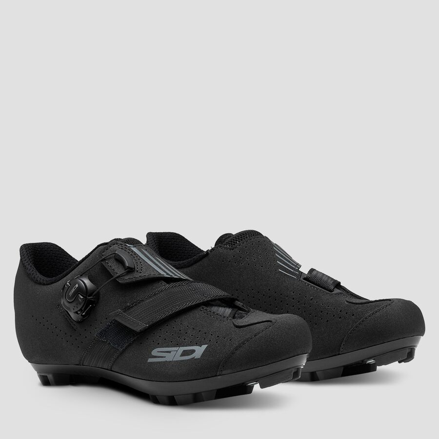 Sidi Aertis Mountain Clipless Shoe - Men's Black/Black