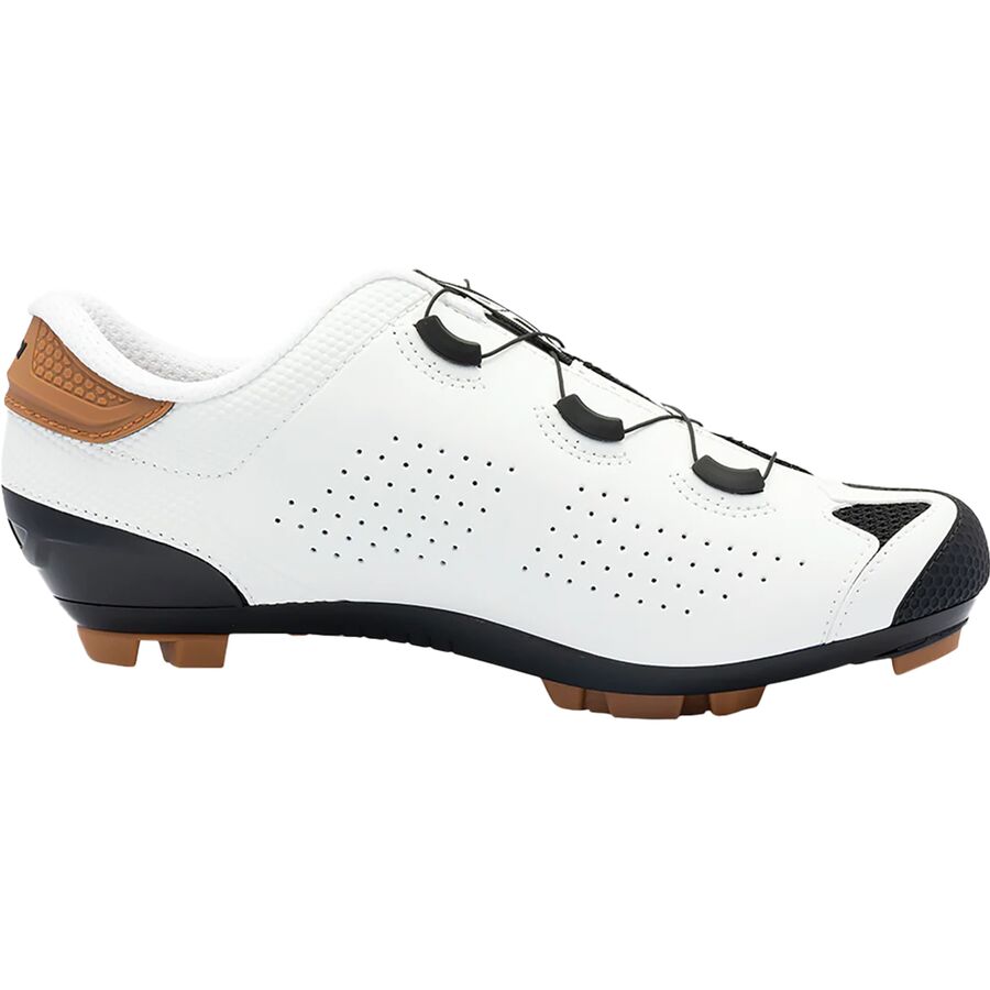 Sidi Dust Gravel Shoe - Men's White/Black
